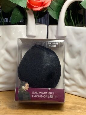 Degrees by 180s Discovery Fleece Black Ear Warmers